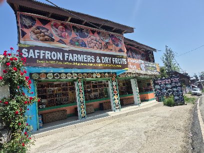 Saffron Farmers and Dry Fruits Logo