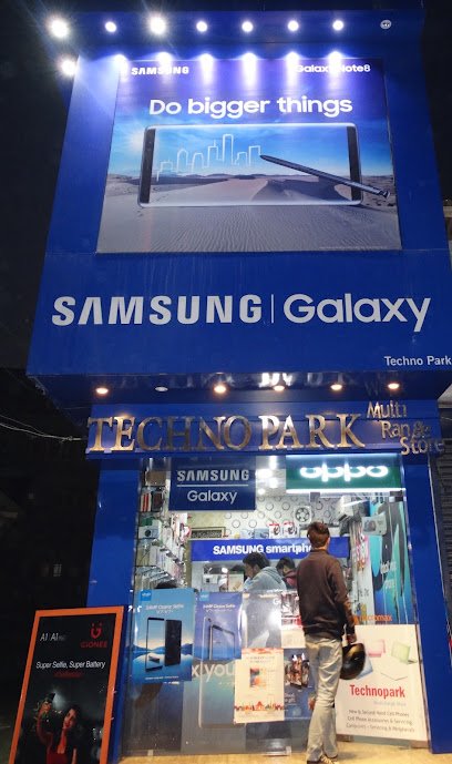 Techno spark Multi Range Mobile Store Logo