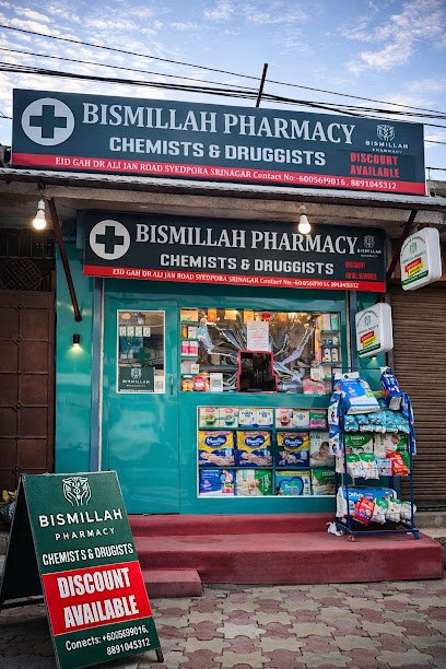 Bismillah Pharmacy Chemists and Druggists Logo